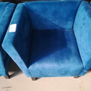 ITEM BLUE SINGLE COUCH