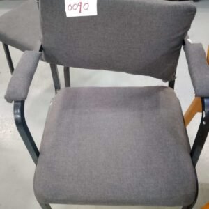 ITEM 2 GREY OFFICE CHAIRS