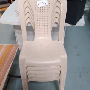 ITEM 5 PLASTIC CHAIRS