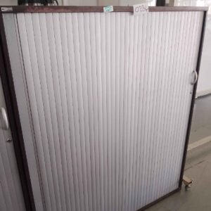 ITEM MAHAGONY SILVER ROLLER CABINET FF00074