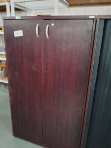 ITEM ITEM MAHAGONY DOUBLE DOOR CABINET FF00016