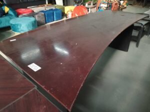 ITEM ITEM MAHAGONY MAMAGERIAL L SHAPED DESK FF00007