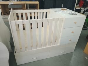 ITEM BABY WOODEN COT