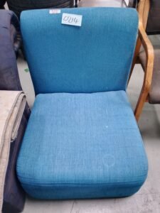 ITEM BLUE SOFA(N0 LEGS)