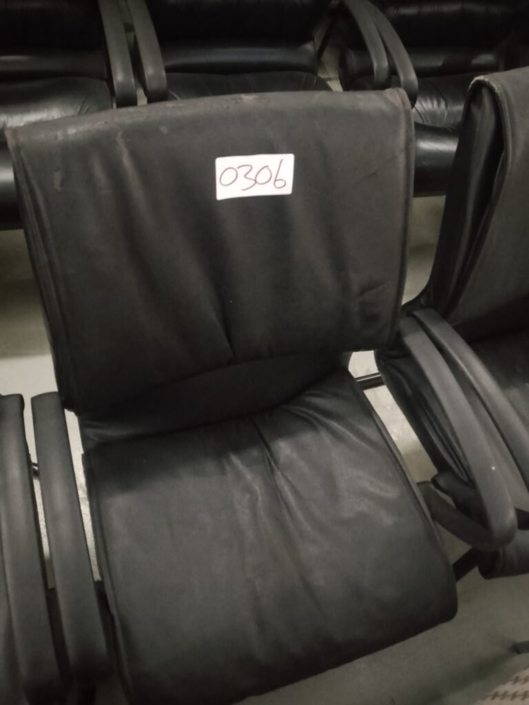 ITEM BLACK FAUX LEATHER CHAIR