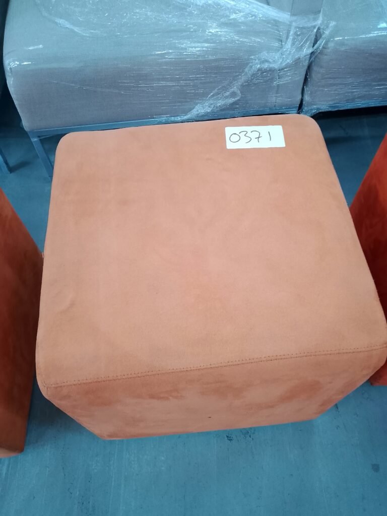 ITEM ORANGE OTTOMAN