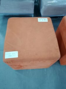 ITEM ORANGE OTTOMAN