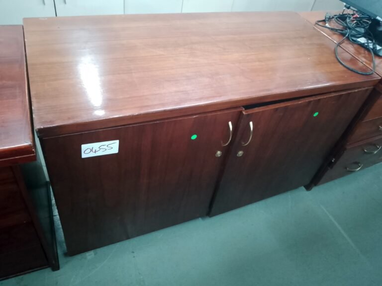 ITEM BROWN 2 DOOR CABINET