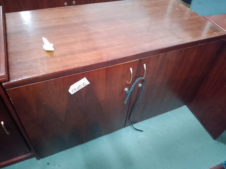 ITEM BROWN 2 DOOR CABINET