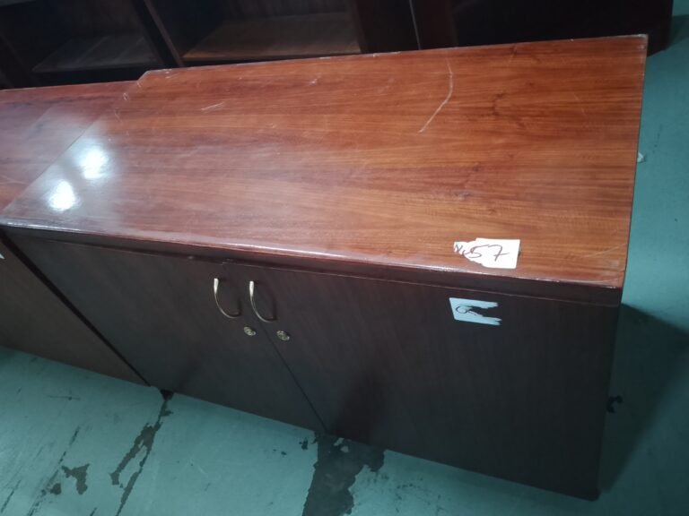 ITEM BROWN 2 DOOR CABINET