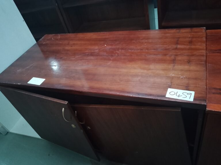 ITEM BROWN 2 DOOR CABINET