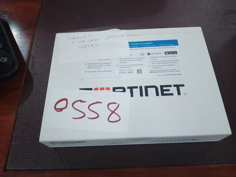 ITEM FORTINET FIRE WALL SWITCH