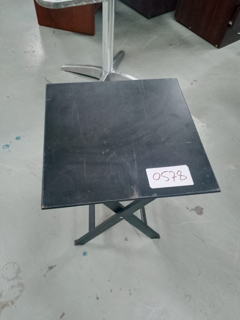 ITEM BLACK WOODEN SIDE TABLE