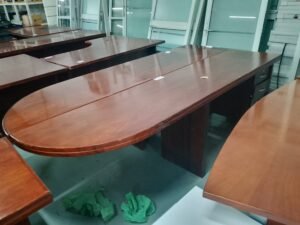 ITEM BROWN LONG DESK