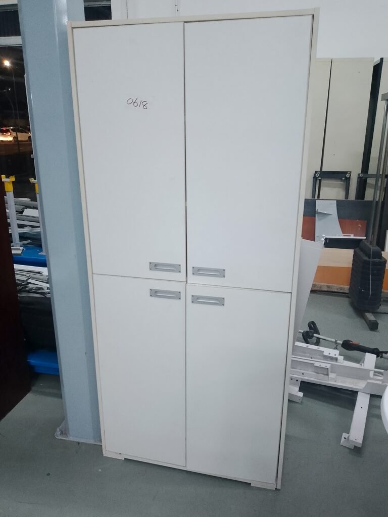 ITEM WHITE 4 DOOR CABINET