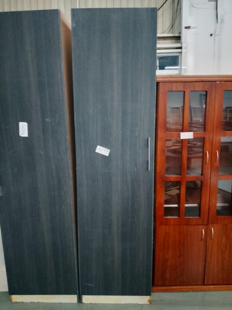 ITEM DARK BROWN LONG CUPBOARD
