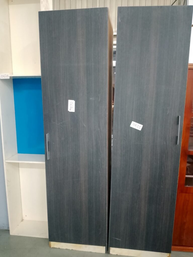 ITEM DARK BROWN LONG CUPBOARD