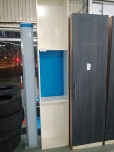 ITEM LONG 3TIE WHITE SHELVE