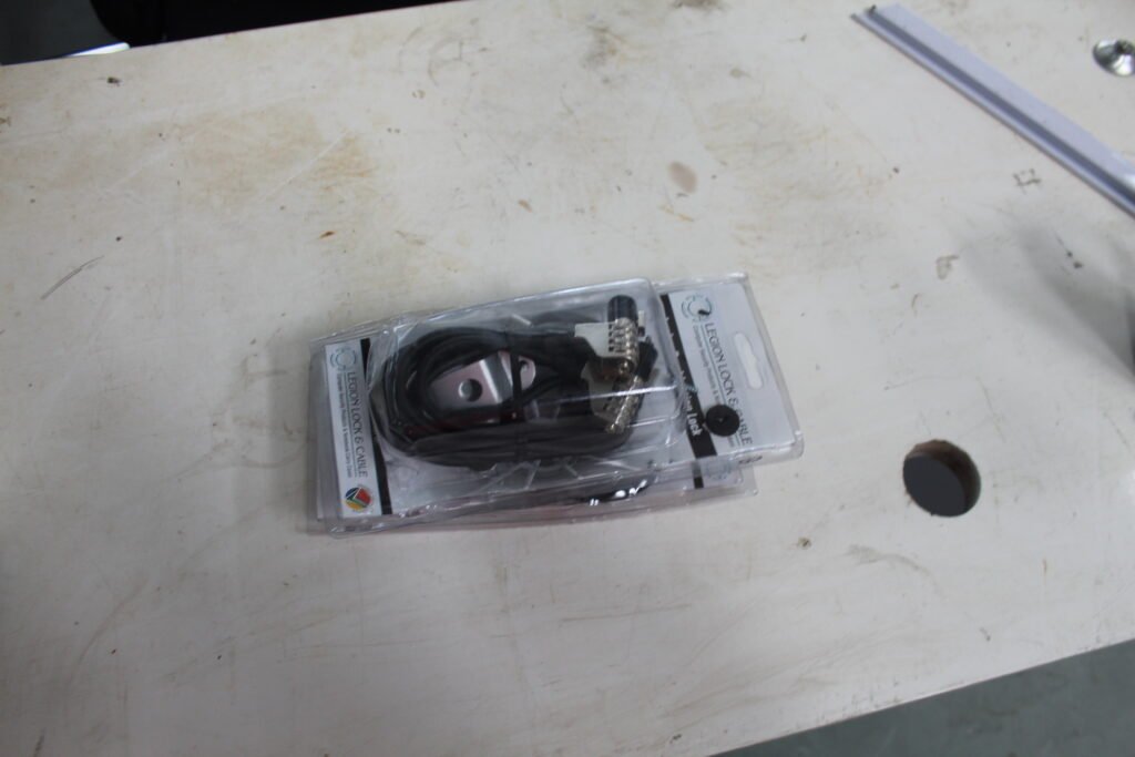 ITEM LEGION LOCK AND CABLES(2)