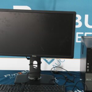 MONITOR, CPU AND KEYBOARD SET