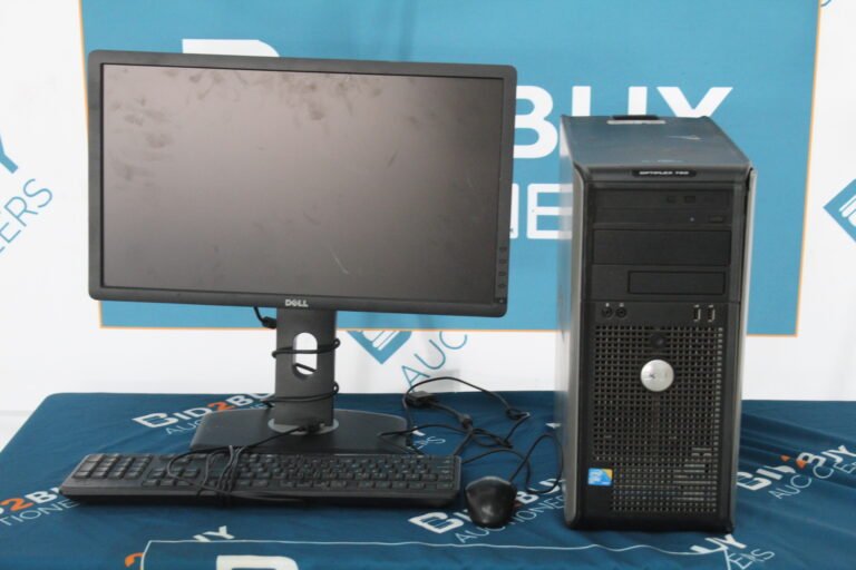 MONITOR, CPU AND KEYBOARD SET