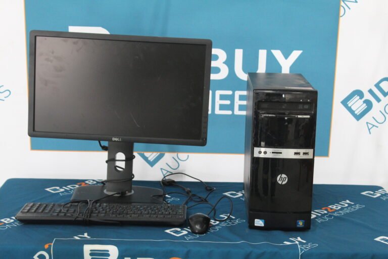 MONITOR, CPU AND KEYBOARD SET