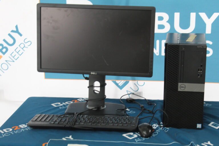 MONITOR, CPU AND KEYBOARD SET