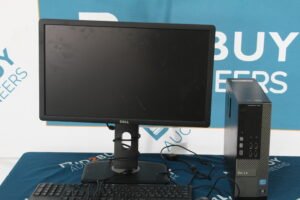 MONITOR, CPU AND KEYBOARD SET