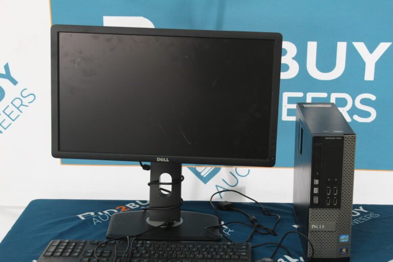 MONITOR, CPU AND KEYBOARD SET