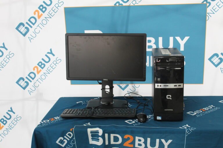 MONITOR, CPU AND KEYBOARD SET