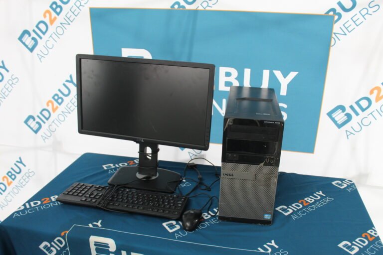 MONITOR, CPU AND KEYBOARD SET