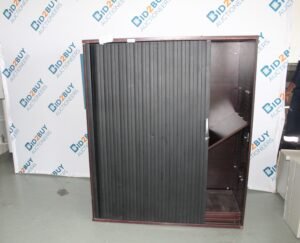 ITEM ITEM MAHAGONY BLACK ROLLER CABINET FF00062