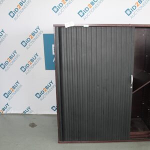 ITEM ITEM MAHAGONY BLACK ROLLER CABINET FF00071