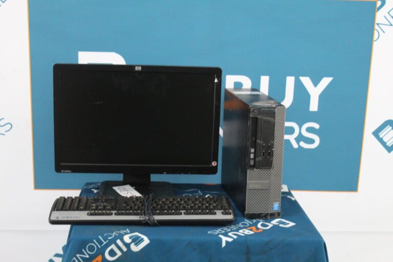 MONITOR, CPU AND KEYBOARD SET