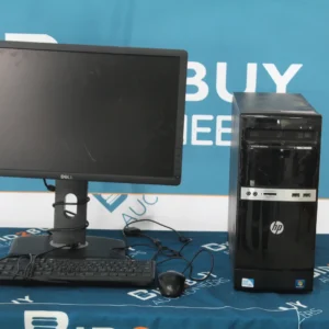 MONITOR, CPU AND KEYBOARD SET