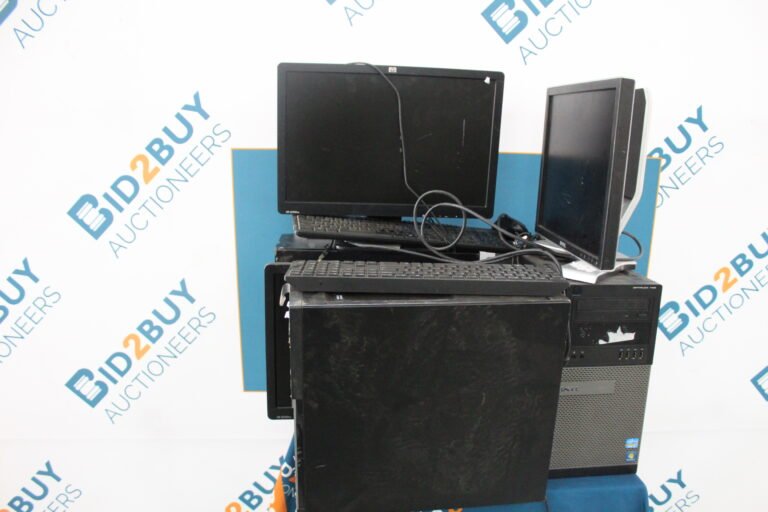 MONITOR, CPU AND KEYBOARD SET