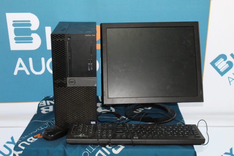 MONITOR, CPU AND KEYBOARD SET