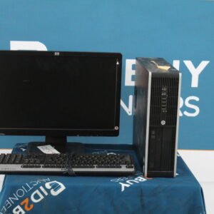 MONITOR, CPU AND KEYBOARD SET