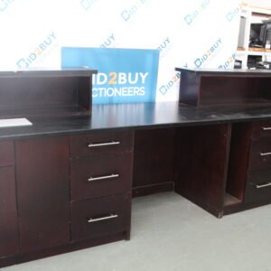 BROWN RECEPTION TABLE