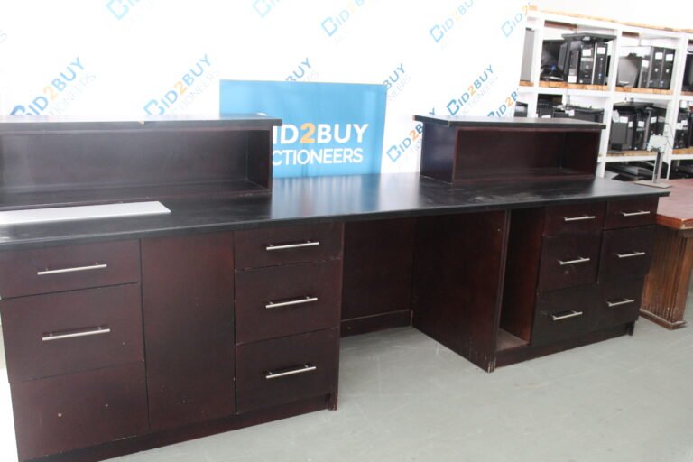 BROWN RECEPTION TABLE