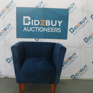 BLUE SINGLE COUCH